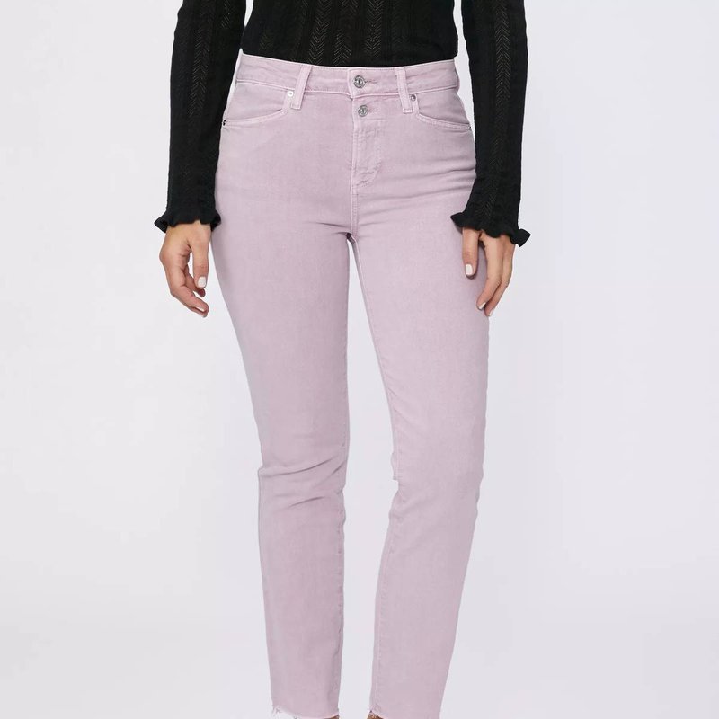 Shop Paige Cindy With Double Button Jean In Pink