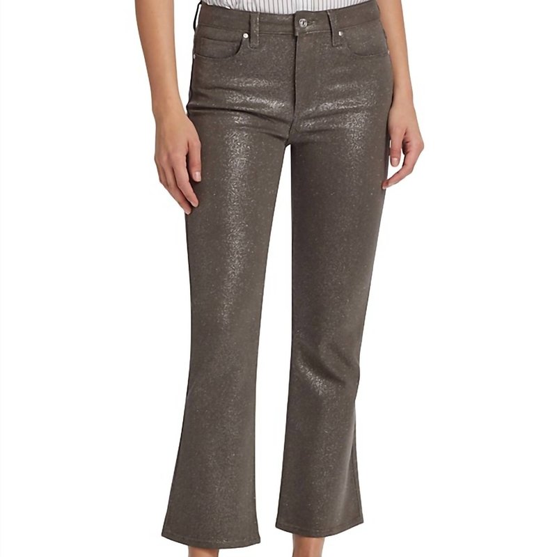 Shop Paige Claudine Pants In Brown