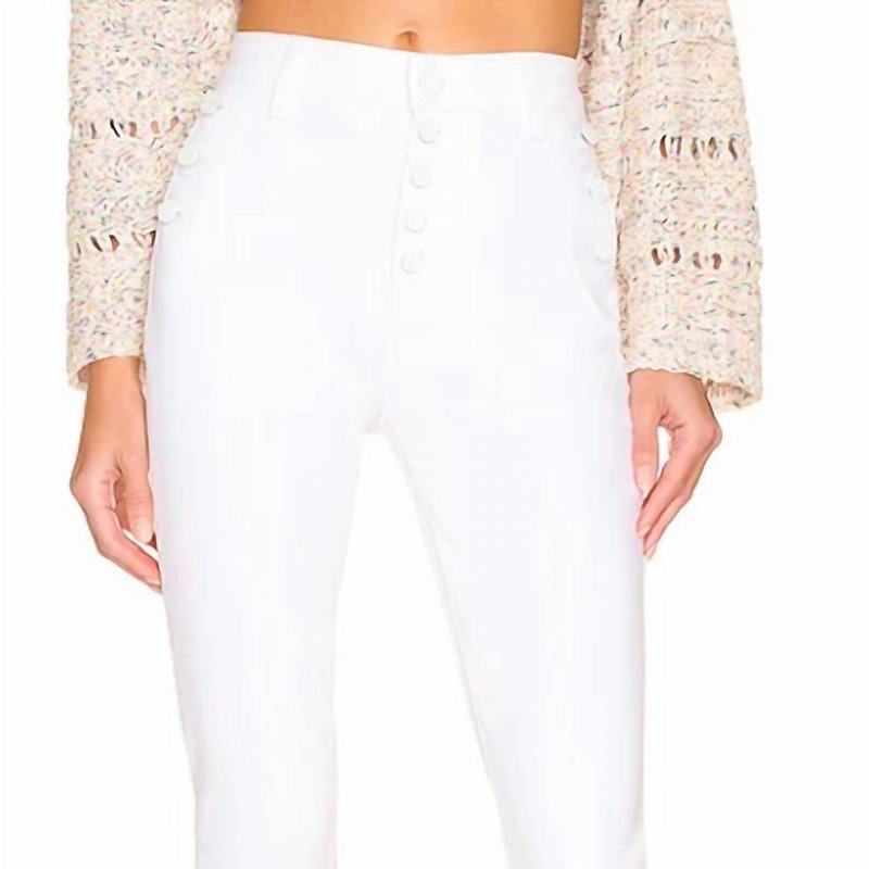 Shop Paige Emmie Ankle Jeans In Crisp White