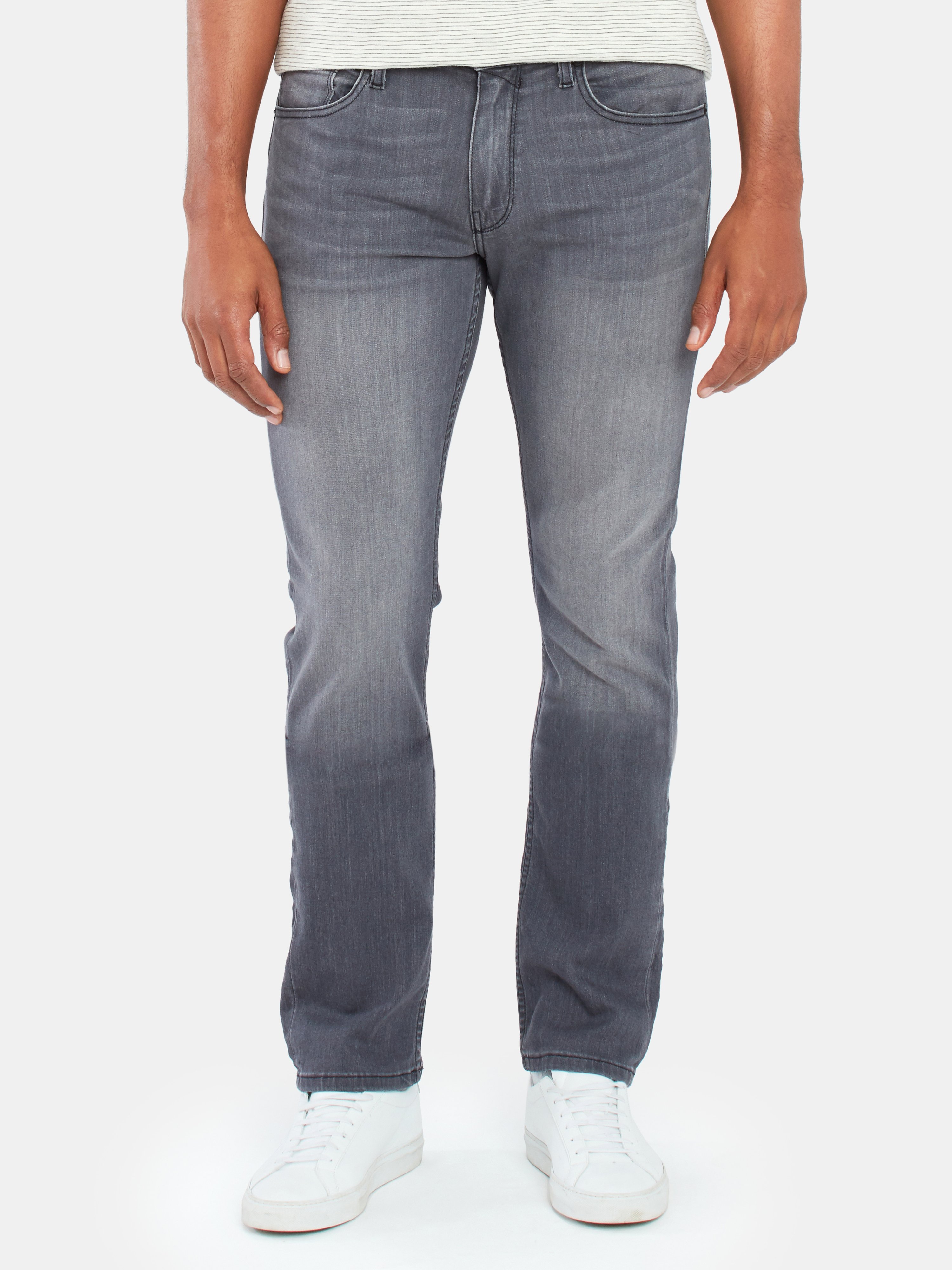 Paige Federal Slim Straight Jeans In Walter