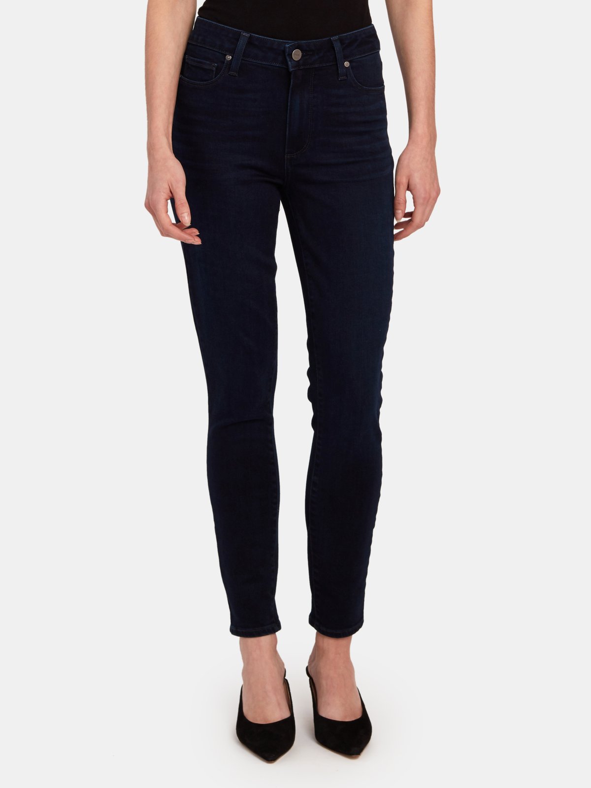 PAIGE Hoxton High Rise Skinny Ankle Jeans | Verishop