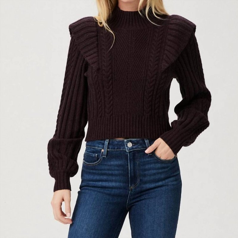 Shop Paige Kate Sweater In Black