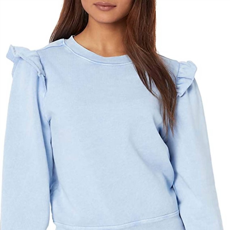 Shop Paige Lorelai Sweatshirt In Blue