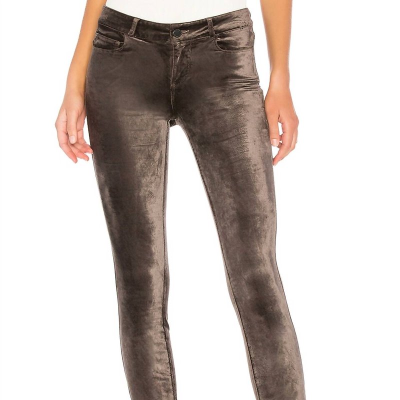 Shop Paige Verdugo Ankle Jean In Brown