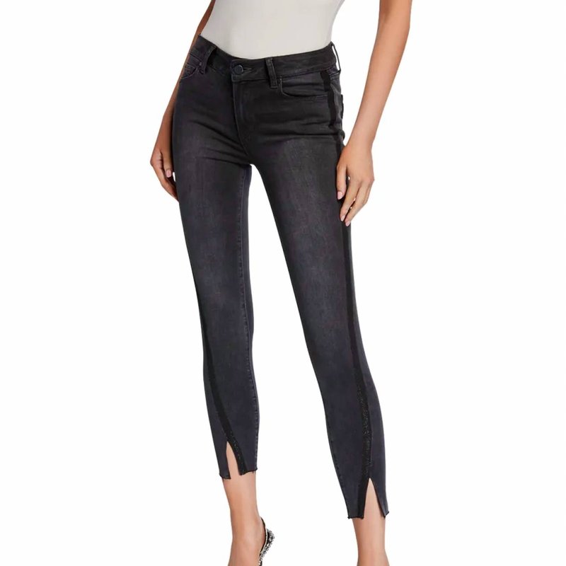 Shop Paige Verdugo With Twisted Seam Jean In Black