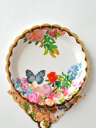 Hidden Butterfly Paper Plates