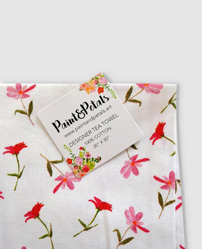 Shop Paint&petals Maui Tea Towel