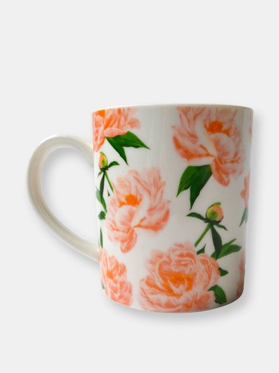 Paint & Petals Peony Ceramic Mug product