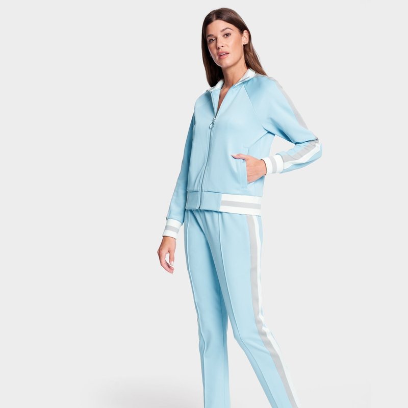 Pam & Gela The Classic Track Jacket In Sky Blue