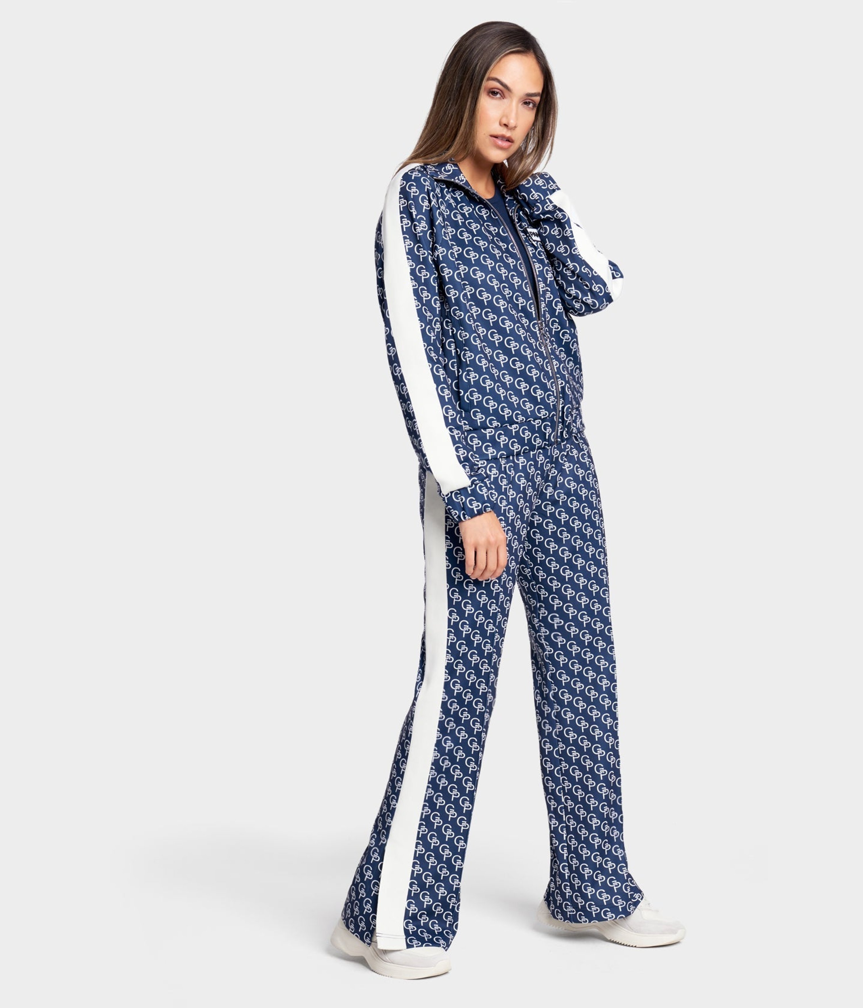 Pam & Gela The Icon Logo Track Pant In Blue