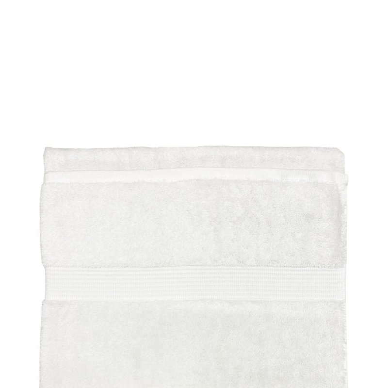 Paoletti Cleopatra Egyptian Cotton Bath Towel In White
