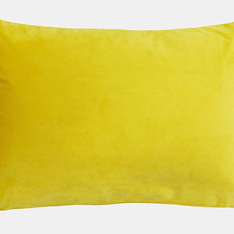 Paoletti Fiesta Rectangle Cushion Cover (13.7 X 19.7in) In Yellow