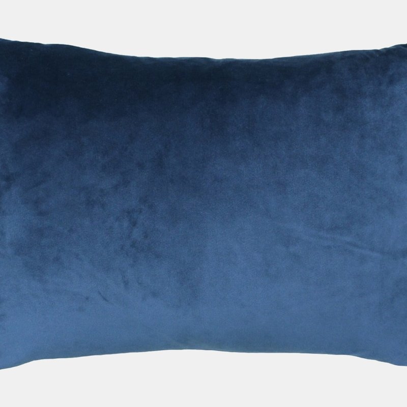 Paoletti Fiesta Rectangle Cushion Cover In Blue
