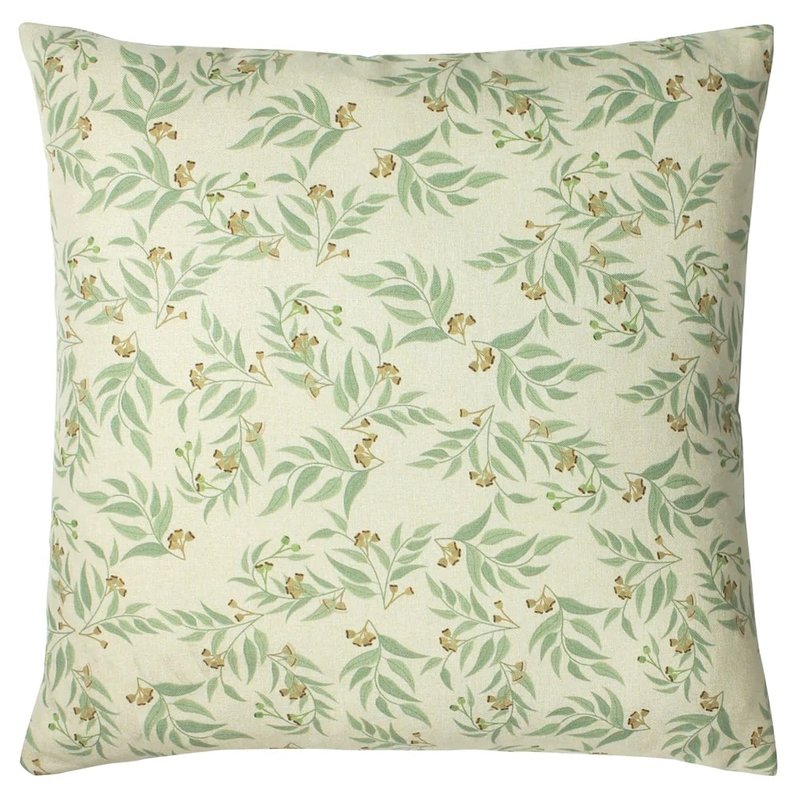 Paoletti Hawley Botanical Throw Pillow Cover In Green