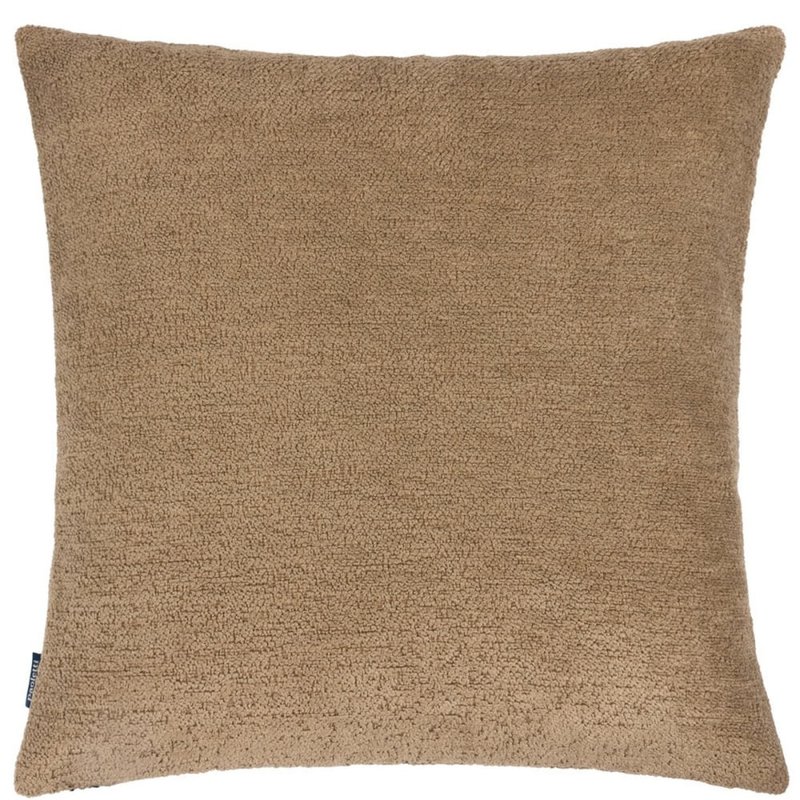 Paoletti Nellim Boucle Textured Throw Pillow Cover In Biscuit In Brown