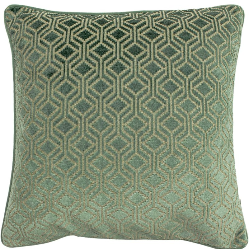 Shop Paoletti Avenue Cushion Cover (mint) (one Size) In Green