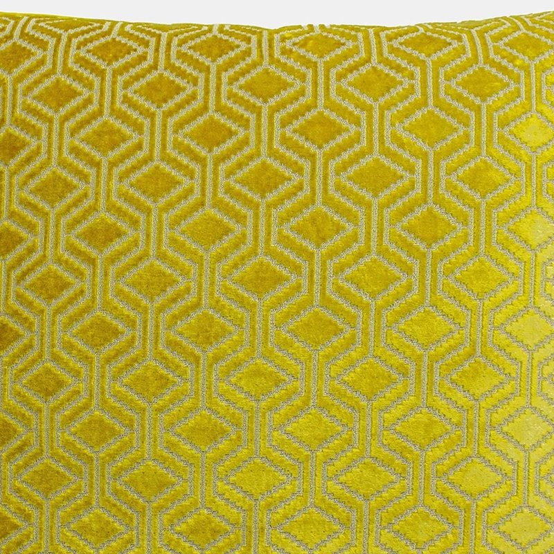 Shop Paoletti Avenue Cushion Cover (ochre Yellow) (one Size)