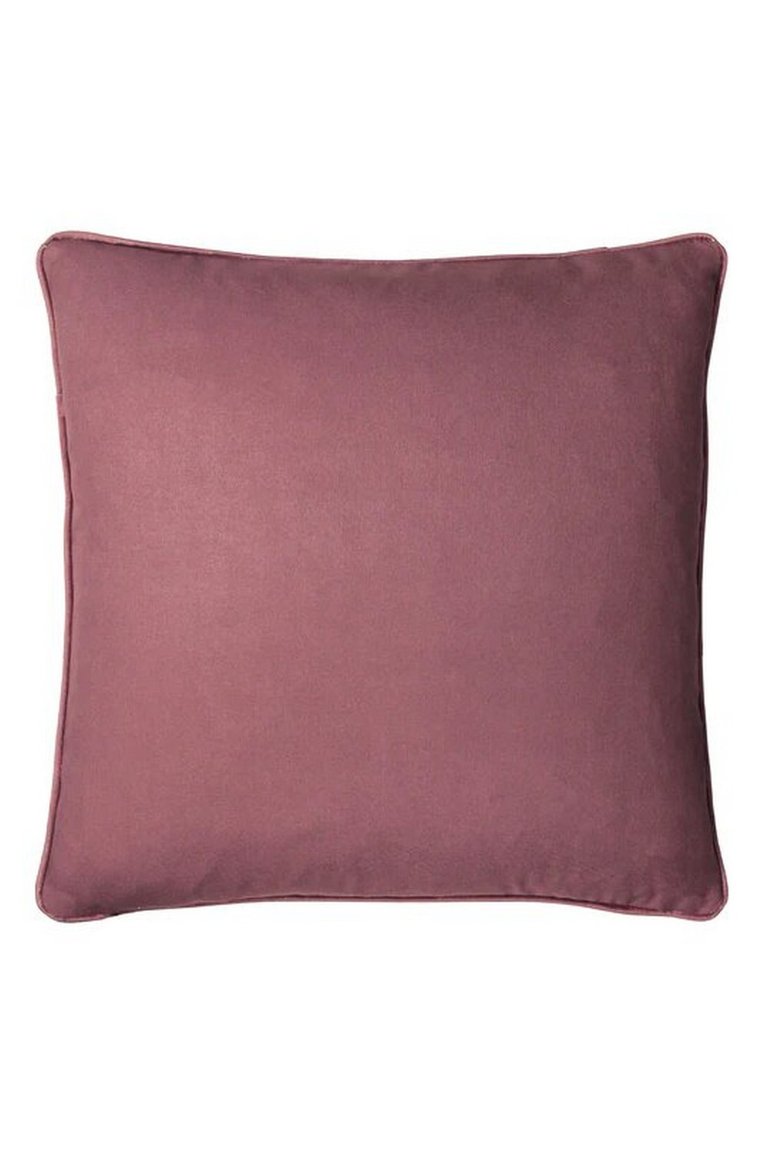 Paoletti Melrose Floral Throw Pillow Cover (Mulberry) (One Size)