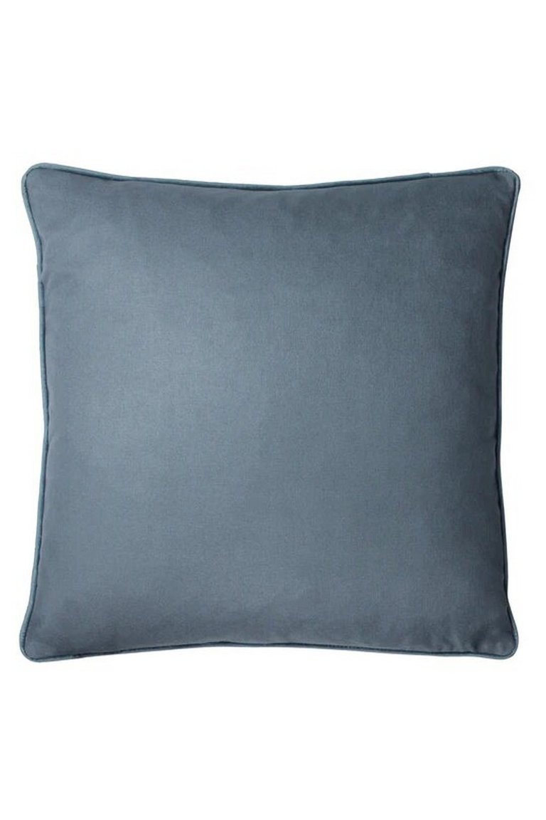 Paoletti Melrose Floral Throw Pillow Cover (Slate Blue) (One Size)