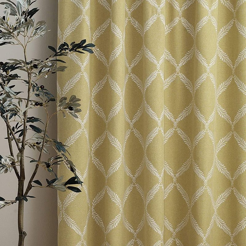 Paoletti Olivia Pencil Pleat Curtains (citrus Yellow) (46in X 72in) (46in X 72in)