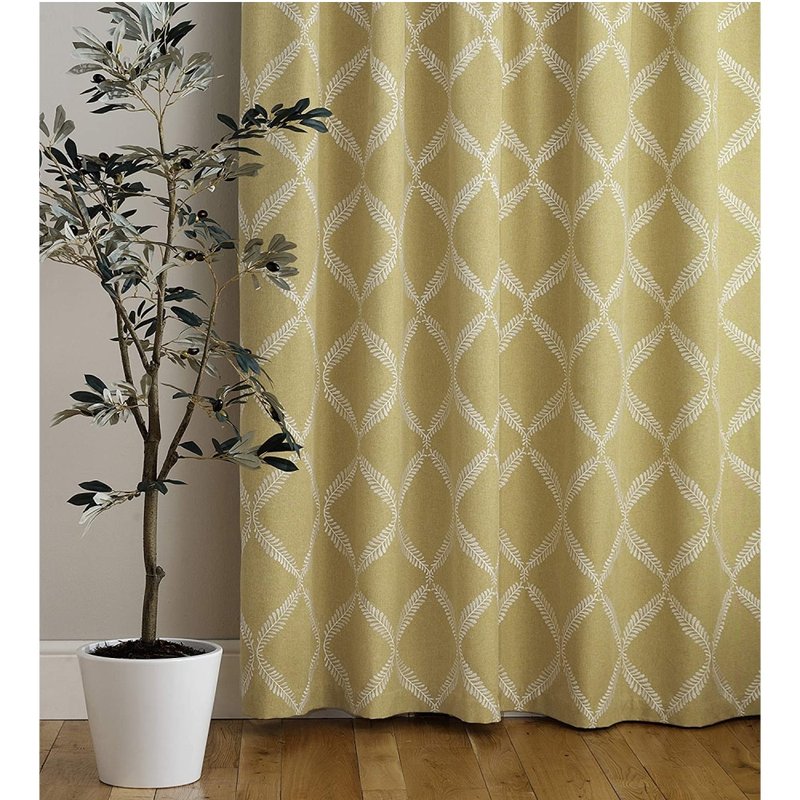 Shop Paoletti Olivia Pencil Pleat Curtains (citrus Yellow) (66in X 54in) (66in X 54in)