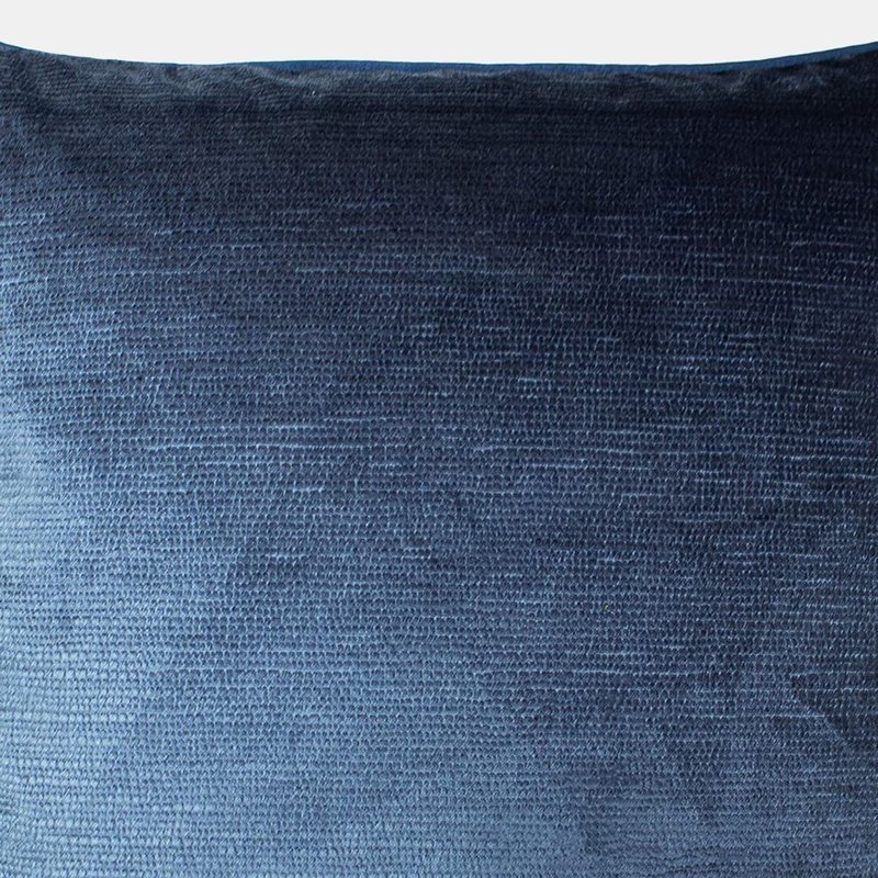 Shop Paoletti Stella Cushion Cover (navy) (one Size) In Blue