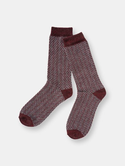 Paper Project Recycled Wool Jacquard Socks product