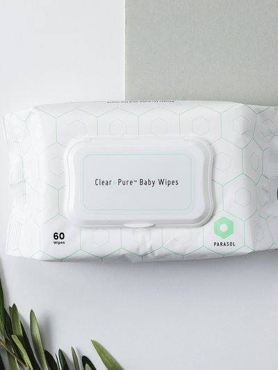 Parasol Clear+Pure Unscented Plant-Based Baby Wipes for Sensitive Skin, Parasol 600ct product