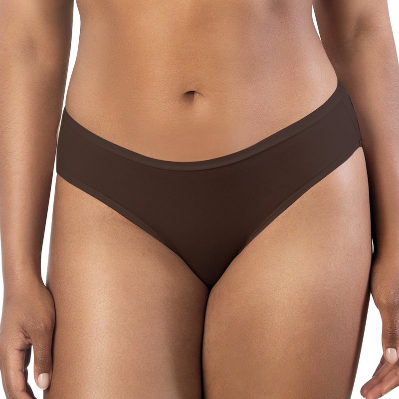 Shop Parfait Cozy Hipster Panty In Brown