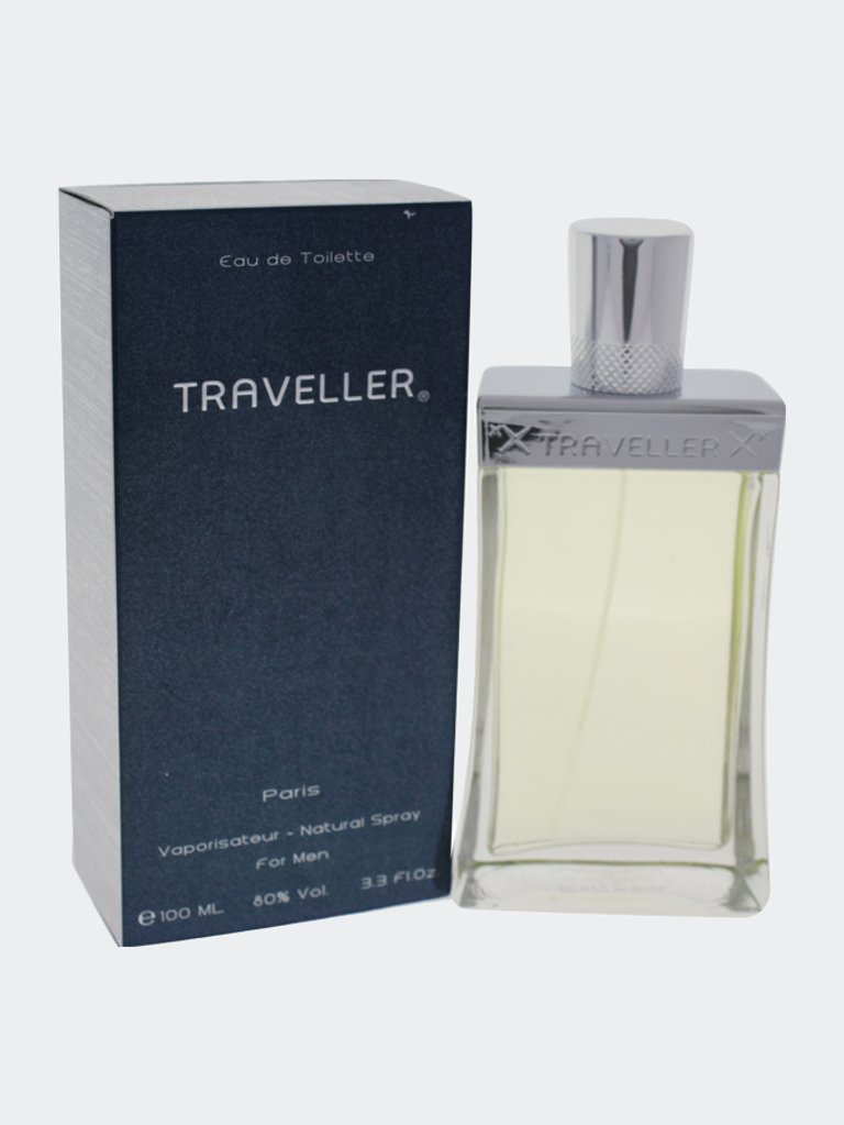 Traveller By Paris Bleu For Men - 3.3 oz EDT Spray