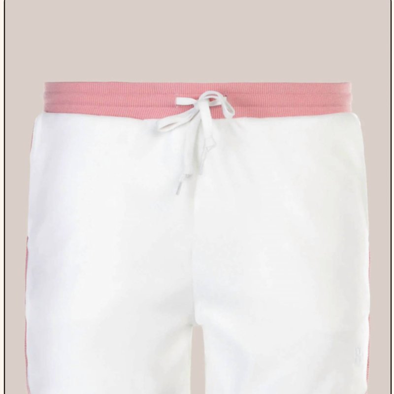 Shop Paris Hilton Shimmer Short In White