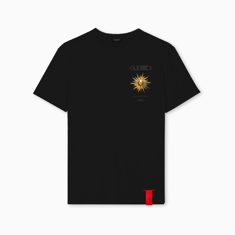 Partch End Of Code Sun T-shirt In Black Regular Fit