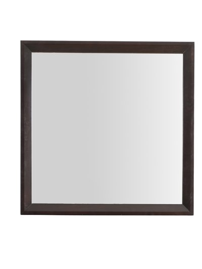 Passion Furniture 36 in. x 36 in. Classic Square Framed Dresser Mirror product