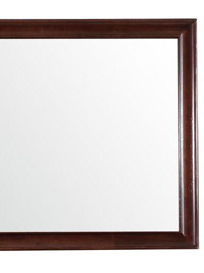 Passion Furniture Lavita Modern Rectangle Framed Dresser Mirror product