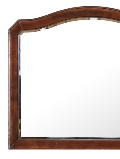 Passion Furniture Modern Arch Framed Dresser Mirror product