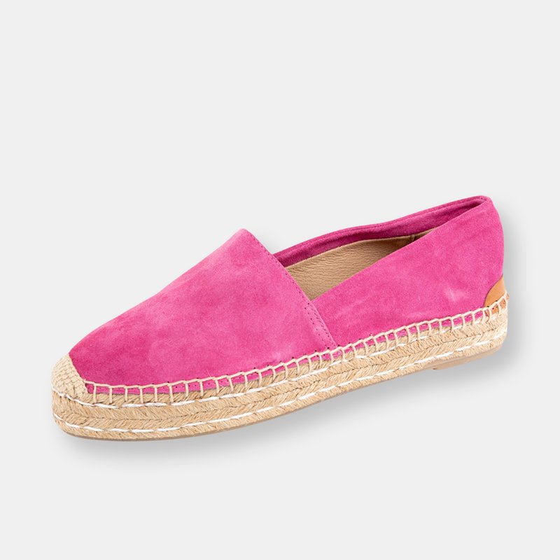 Patricia Green Abigail Slip On Espadrille In Hot Pink