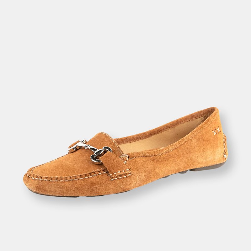 Patricia Green Carrie Driving Moccasin In Caramel