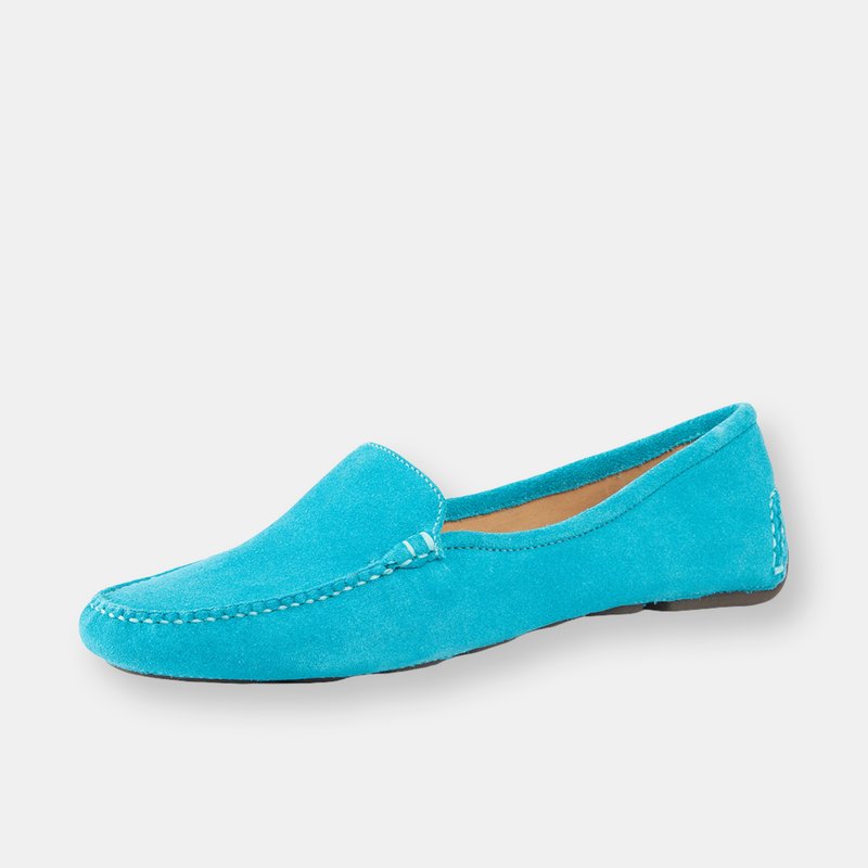 Patricia Green Jillian Driving Moccasin In Turquoise