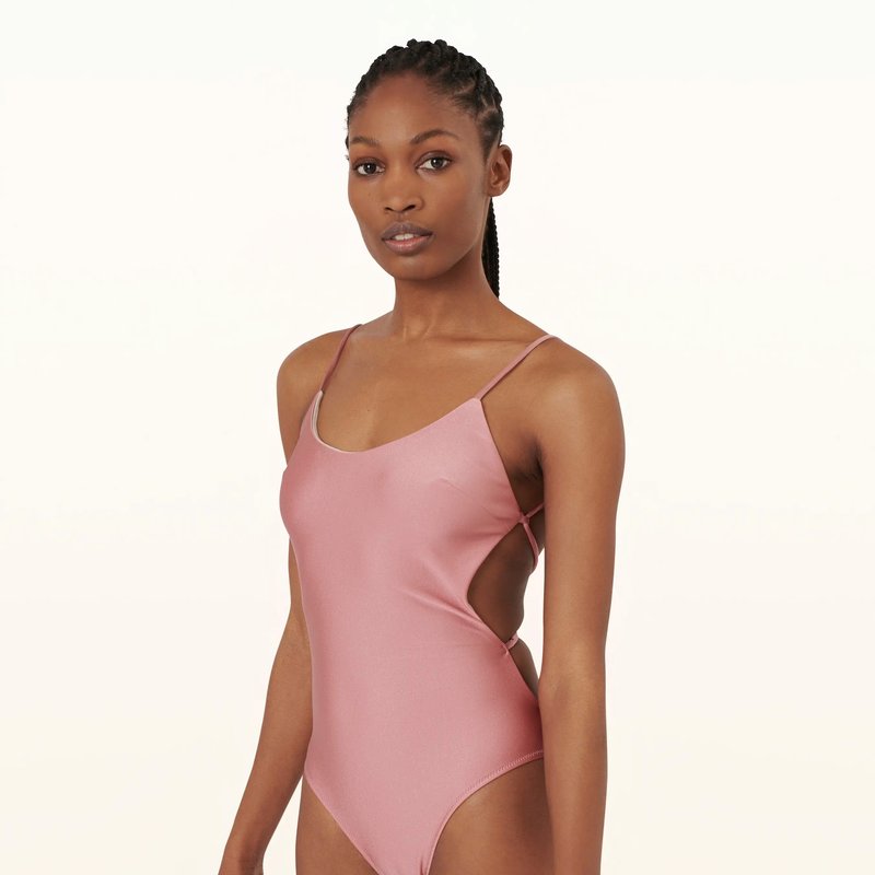 Pelso Camille One Piece Luminous Hibiscus In Pink