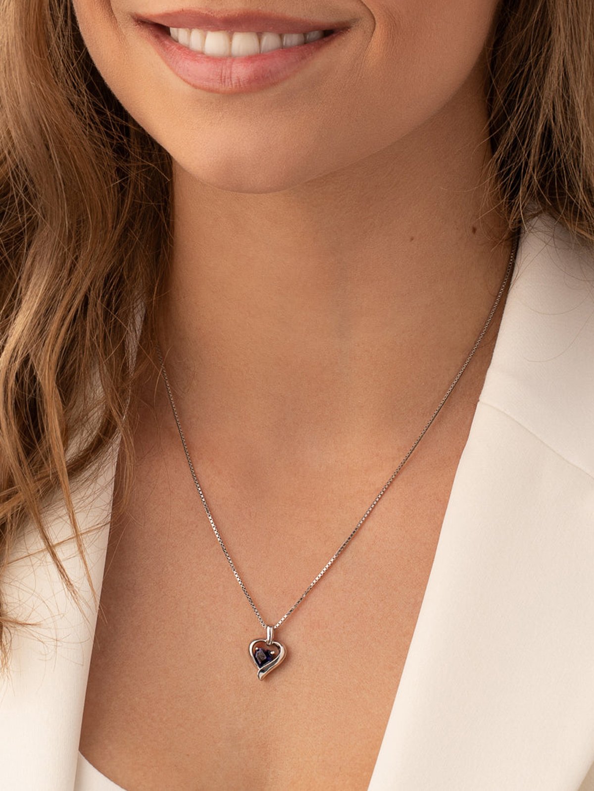 peora sapphire necklace