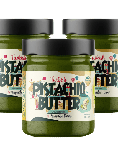Peppertux Farms Turkish 100% Pistachio Butter - Unsweetened (30 Day Stock) product