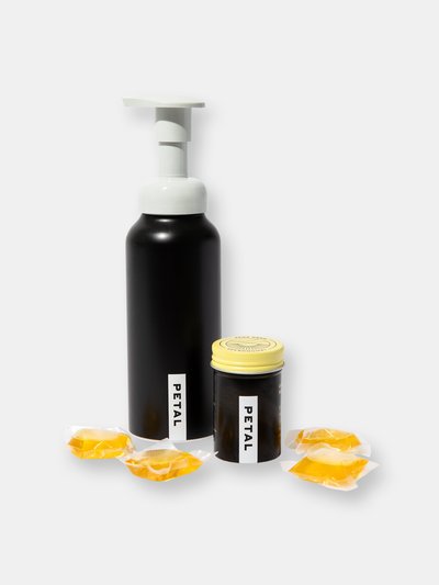 Petal Petal Hand Soap Starter Kit (1 Bottle + 4 Pod Refills) product