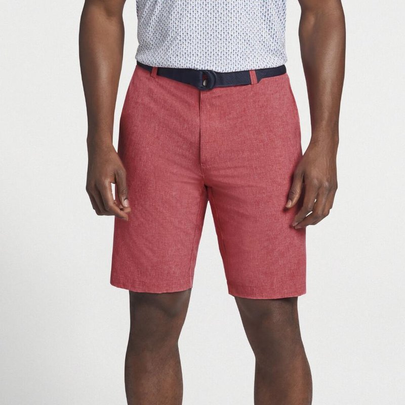 Shop Peter Millar Men's Shackleford Performance Hybrid Shorts In Pink