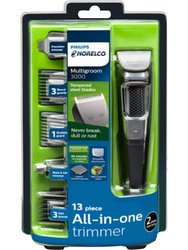 Series 3000 Multigroom All-in-One Mens Rechargeable Electric Trimmer