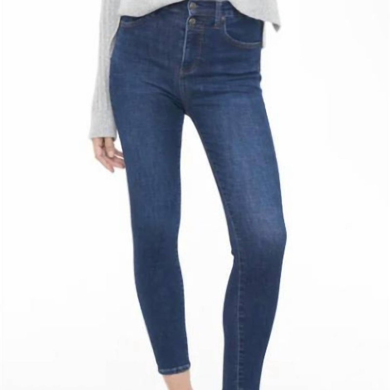 Shop Pistola Aline High Rise Skinny Jeans In Blue