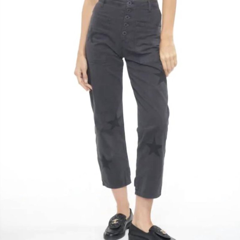 Shop Pistola Tammy High Rise Trouser- Midnight Honor In Black