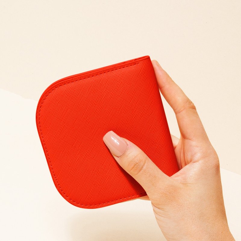 Shop Poketo Dome Wallet In Red