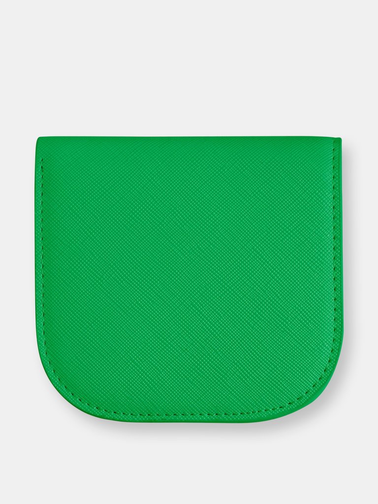 Dome Wallet in Emerald - Emerald