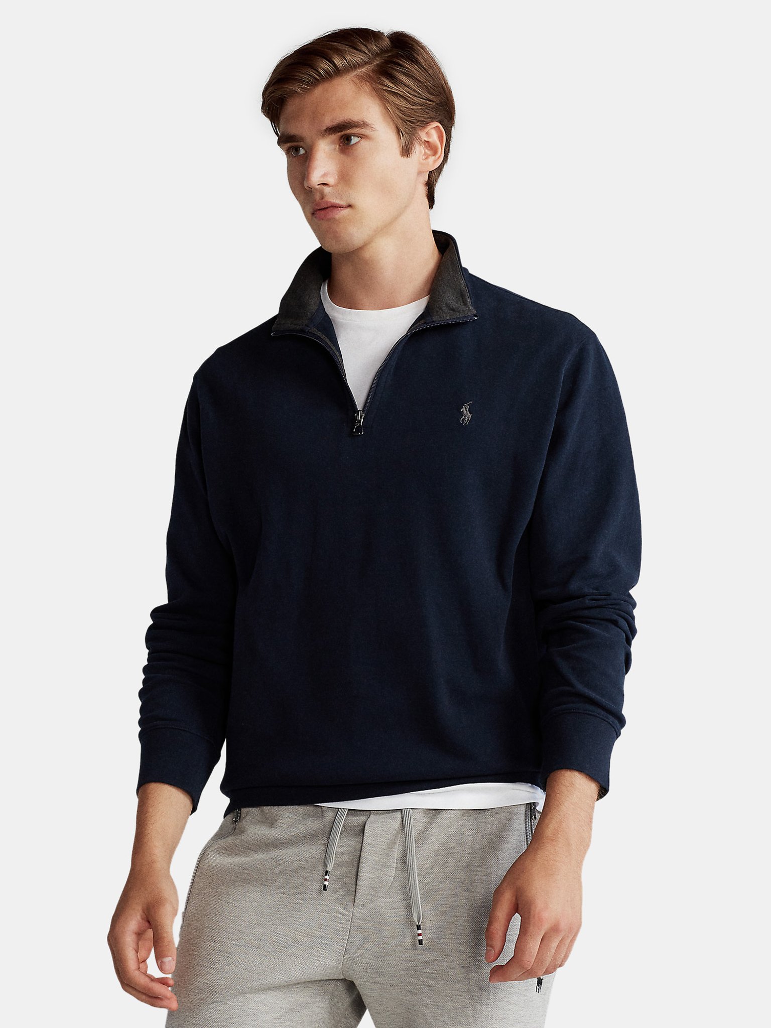 Polo Ralph Lauren Jersey Quarter-Zip Pullover | Verishop
