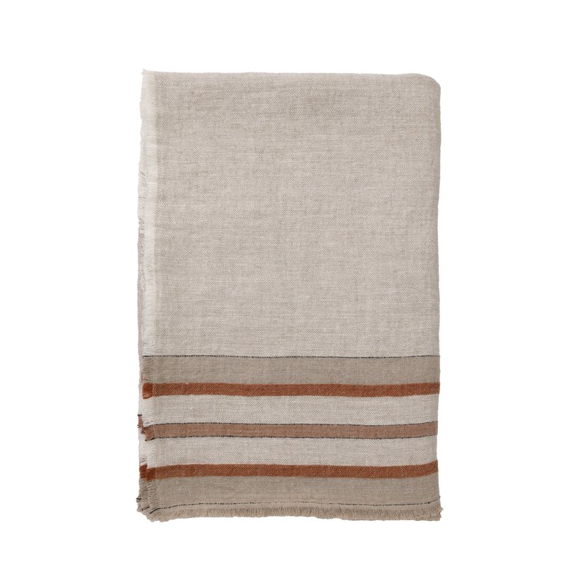 Shop Pom Pom At Home Beck Oversized Throw Blanket In Brown